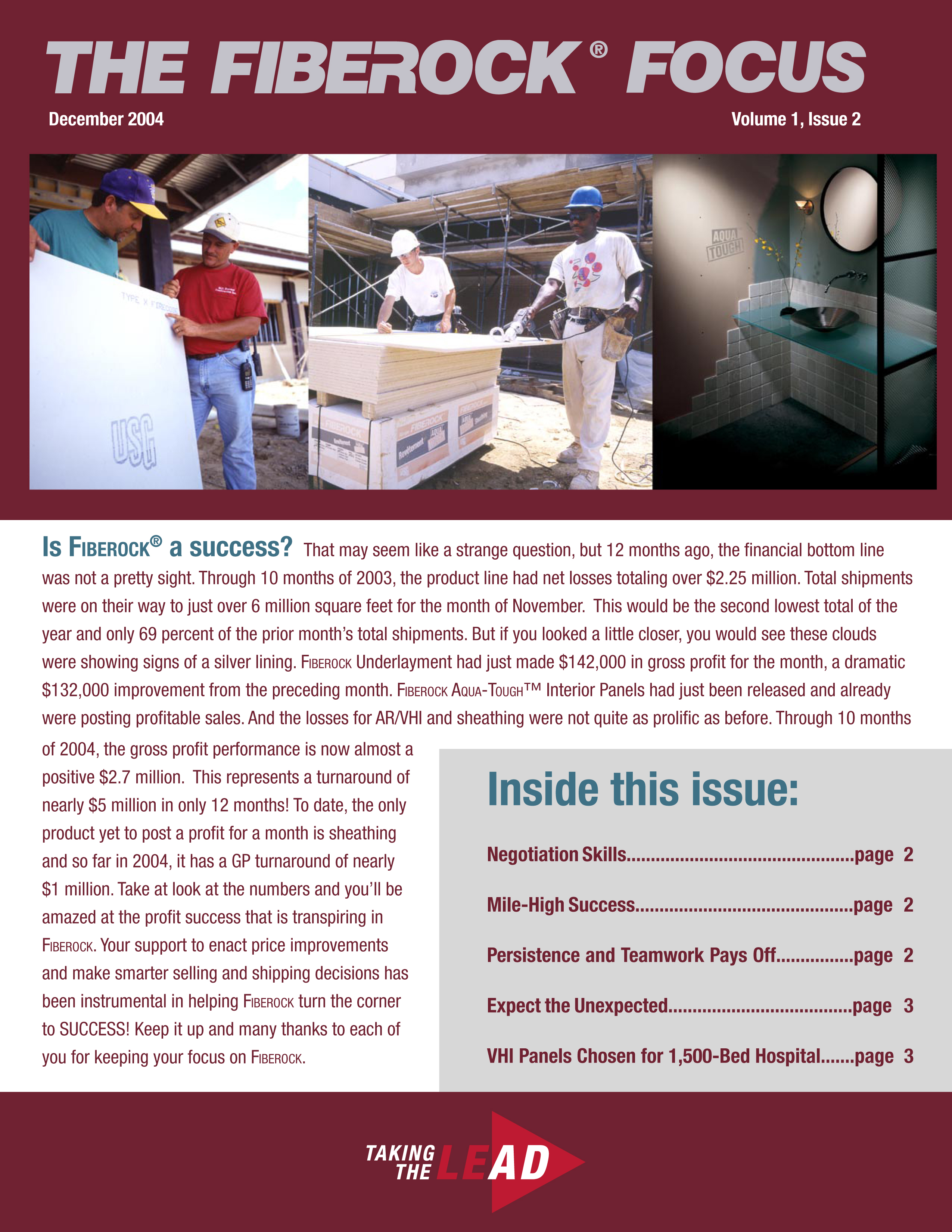 USG Monthly Product Newsletter